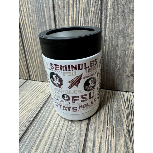 Florida State Seminoles Chill Shorty Can Cooler 12oz - Picture 2 of 5